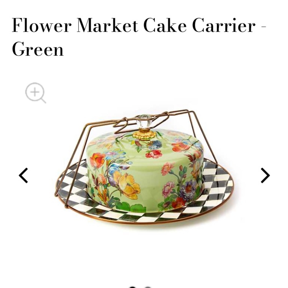 Mackenzie Childs cake stand